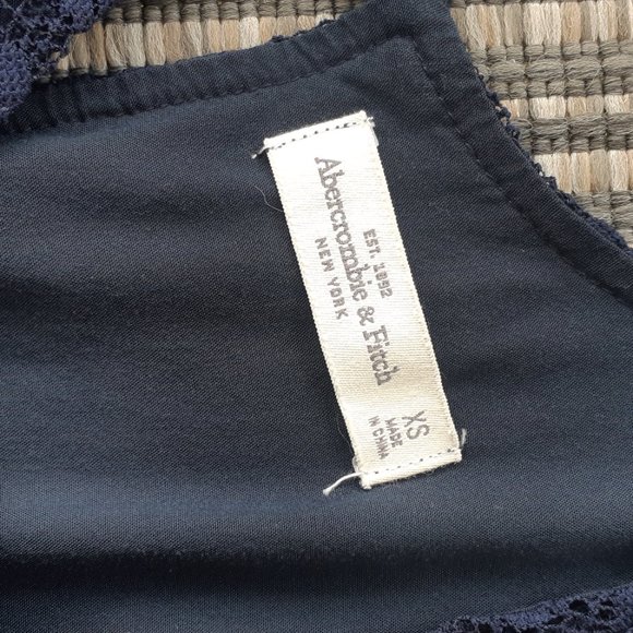 Abercrombie Navy Lace Romper - Picture 8 of 8
